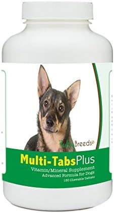 Healthy Breeds Swedish Vallhund Multi-Tabs Plus Chewable Tablets 180 Count