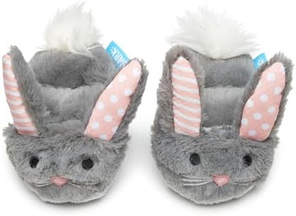 BarkBox Itty & Bitty the Bunny Slippers Dog Toy - 2-in-1