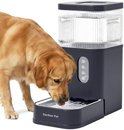 2.9 Gallon Automatic Dog Water Dispenser with Stainless Steel Bowl