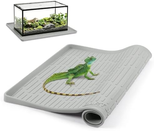 Silicone Reptile Mat 32"x22" Large Bearded Dragon Flooring Mat