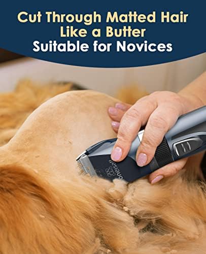 oneisall Quiet Cat Clippers for Matted Hair & Long Hair, Cat Shaver