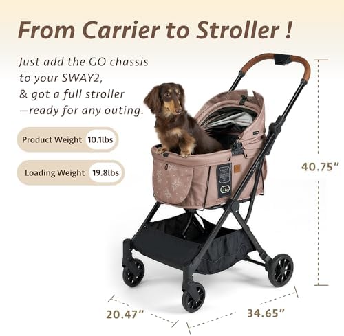 FikaGO-Exclusive GO PET Stroller Chassis