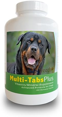 Healthy Breeds Rottweiler Multi-Tabs Plus Chewable Tablets 180 Count