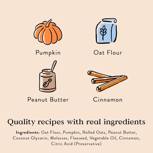 Bocce's Bakery Pumpk'n Spice Soft Dog Treat + Probiotic Supplement Bundle