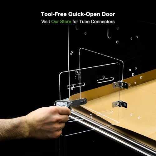 GuineaLoft™ Model-A5 Clear Acrylic Small Animal Cage for Guinea Pigs