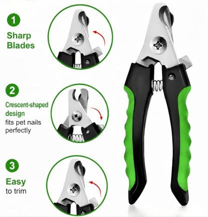 Dog Brush for Shedding,Deshedding Slicker Undercoat Rake Brush for Dog,8PCS