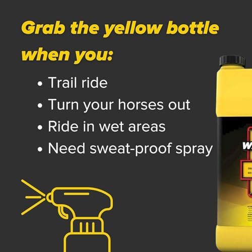 PYRANHA Wipe N' Spray for Horses - Oil-Based Long Lasting Fly Control Repels Horn, Deer, Horse, House, Stable, & Face Flies, Ticks, Mites, Mosquitoes, Gnats & Lice, 15 Oz