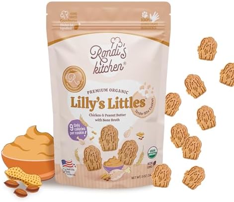 Lilly's Littles Soft Dog Treats, Chicken & Peanut Butter
