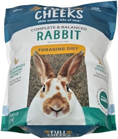 Rabbit Foraging Diet Pellet Food, 4 Pounds