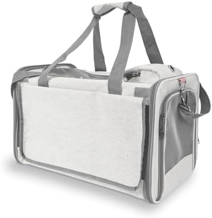 GAPZER Pet Carrier for Large Cat Soft-Sided Animal Traveling Bag up to 20lb