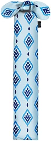 Harrison Howard Stretchy Tail Bag Breathable Horse Tail Guard Slip on Design Protect Horse Tail 2 Strand Closure Straps Keep Tail Clean & Protected 22" L Length Makes Grooming Easy-Nature Aztec