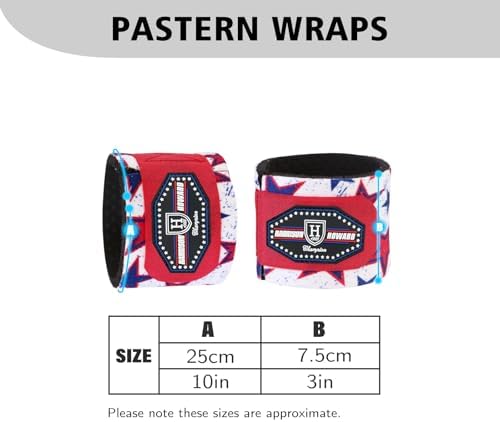 Harrison Howard Pastern Wraps for Horse Sold in Pairs Star