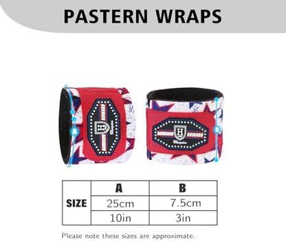 Harrison Howard Pastern Wraps for Horse Sold in Pairs Star