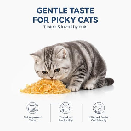 Soft Chicken & Pollock Cat Treats Thin Slices Easy Chew 3.2 oz