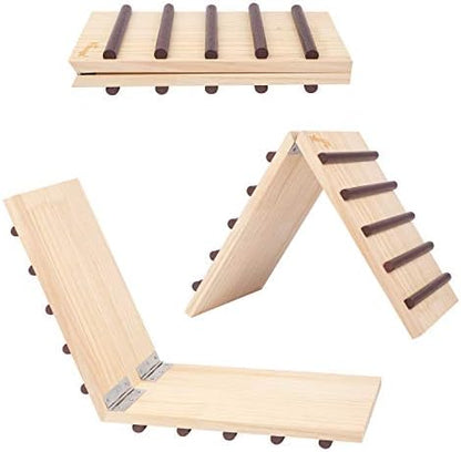 Niteangel Wooden Cage Bridge for Rabbits, Guinea Pigs and Chinchilla, Large Size
