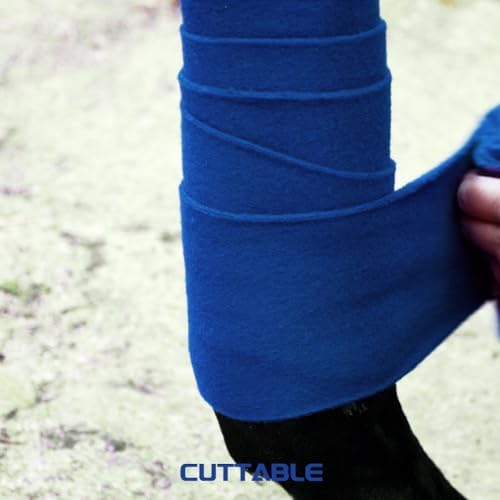 Horse Polo Wraps 2.5m Equestrian Leg Bandage Wrap Set of 4 Packs