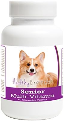 Healthy Breeds Pembroke Welsh Corgi Senior Dog Multivitamin Tablets 60 Count