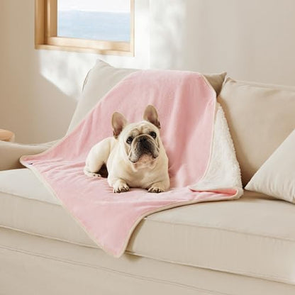 Bedsure Waterproof Dog Blankets for Medium Dogs Washable Soft Warm, 30"X40"