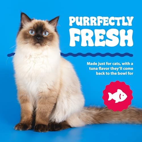 Dental Fresh Cat Water Additive, Tuna Flavor Dental Care – Easy Oral Care, Cleaner Teeth, Fresh Breath and Tartar Support for Cats