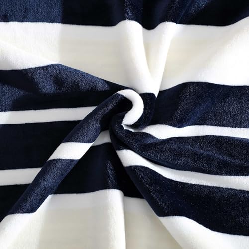 Nautica - Soft Reversible Throw Blanket for Bed & Couch, 50 x 70