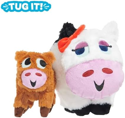 BarkBox Bertha the Cow Dog Toy - XL - Dogs