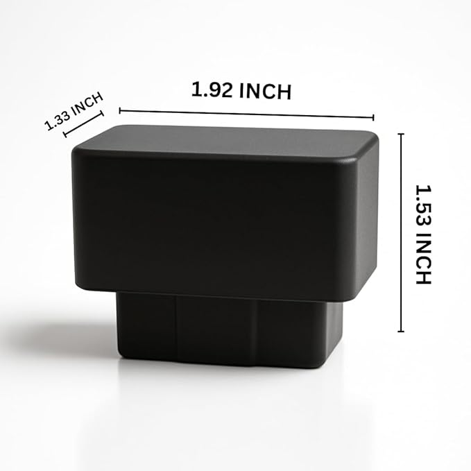 OBD GPS Tracker for Cars – 3 Months Free Trial, 10s Real-Time Tracking, 1-Year History, Speed & Driving Alerts, Mileage Log, No Charging Needed, Global Coverage, No Roaming Fees – Plans from $4.99/mo