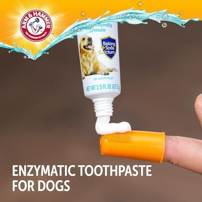 Arm & Hammer Complete Care Dog Dental Kit, 2 Flavors, 2.5 Oz Each