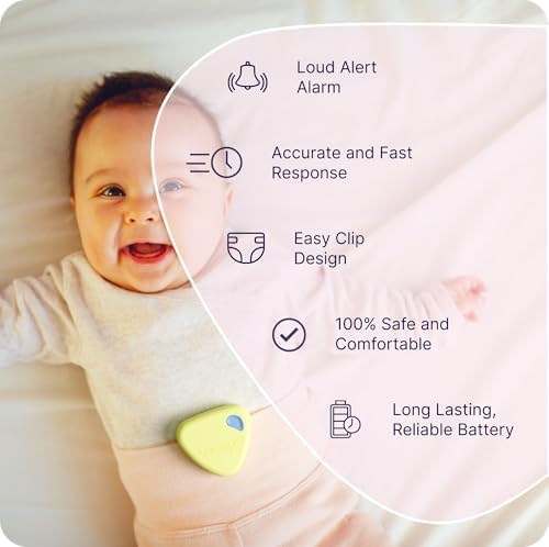 Baby Movement Monitor - Sleep Monitor with Gentle Vibration Alerts