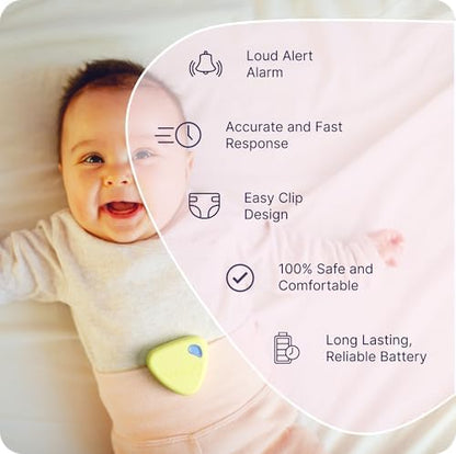 Baby Movement Monitor - Sleep Monitor with Gentle Vibration Alerts