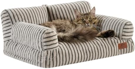 Hollypet Small Dog Large Cat Bed Puppy Couch Beds for Pets up to 25 lbs