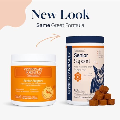 Veterinary Formula Smart Vitality Senior Support Supplement, 60 Soft Chews