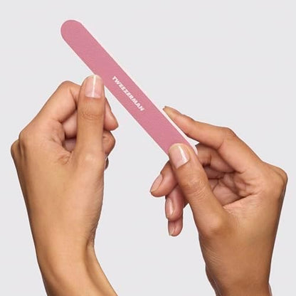 Tweezerman Nail Kit with Clipper & 2 Nail Files Tea Rose