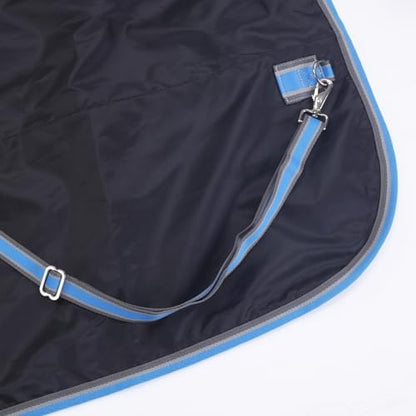 1200D Horse Blanket, 0g No-Fill Waterproof Turnout Rain Sheet