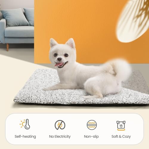 Mora Pets Self Warming Cat Beds for Large Cats Self Heating Dog Mat Pet Pad