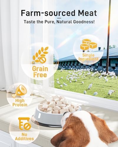 Freeze Dried Chicken Cats & Dogs Treats, 17.63 oz(1.1LB)