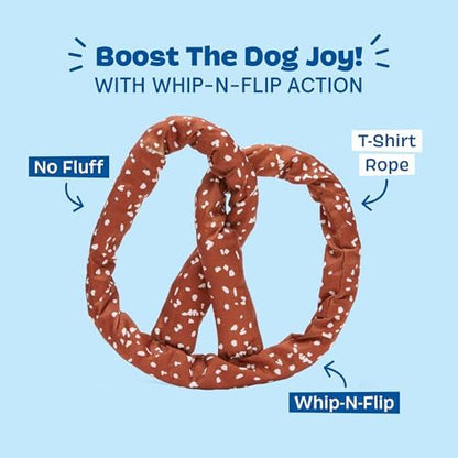 BarkBox Paula's Park Slope Pretzel Dog Toy - for Medium Dogs