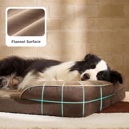 Bedsure Orthopedic Dog Beds Large Sized Dog with Removable Washable Cover