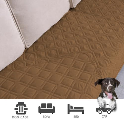 Ameritex Waterproof Dog Bed Cover Pet Blanket for Furniture Bed Couch Sofa Reversible