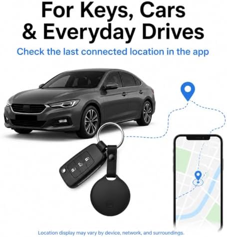 GPS Tracker for Vehicles No Subscription, iOS & Android - 4 Pack