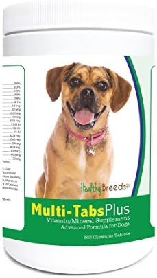 Healthy Breeds Puggle Multi-Tabs Plus Chewable Tablets 365 Count