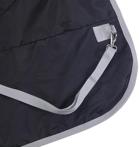 LEAFOREST 1200D Horse Blanket Waterproof Breathable Turnout (no Filling) Standard Neck Horse Sheet Pink Grey 78IN