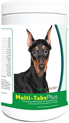 Healthy Breeds German Pinscher Multi-Tabs Plus Chewable Tablets 365 Count