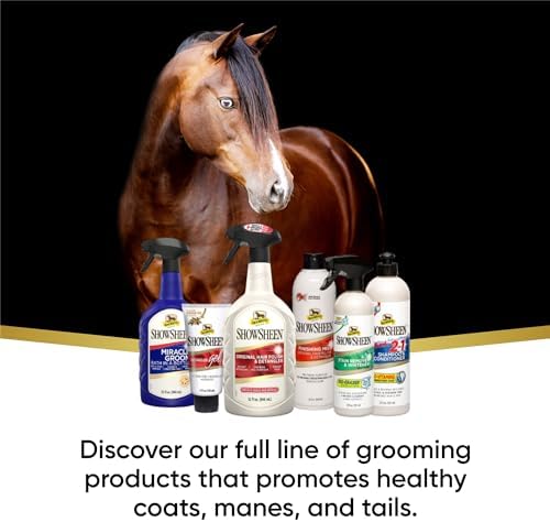 Absorbine ShowSheen Detangler Gel for Coat, Mane & Tail, 4 oz