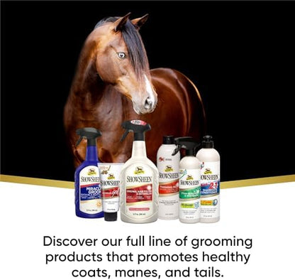 Absorbine ShowSheen Detangler Gel for Coat, Mane & Tail, 4 oz