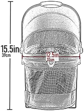 Pet Gear No-Zip View 360 Pet Carrier & Car Seat, Wheat, 15"