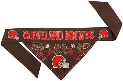Littlearth NFL Reversible Pet Bandana - Officially Licensed Teams, Sizes XS to XL