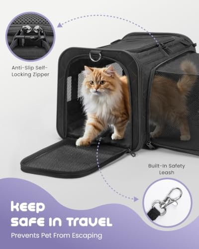 MIDOG Cat Carrier Soft for Small-Medium Cats Up to 25lbs