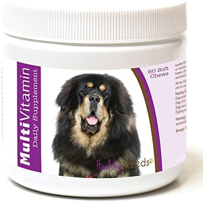 Healthy Breeds Tibetan Mastiff Multi-Vitamin Soft Chews 60 Count (1127-tmas-001)