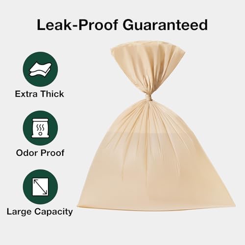 VETRESKA Dog Poop Bags Dispenser with 105 Bags, Leak Proof and Extra Thick