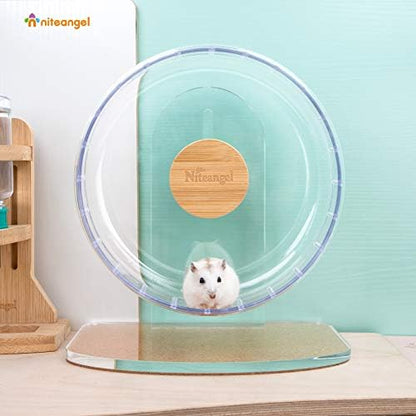 Niteangel Super-Silent Hamster Exercise Wheel: Quiet 8.2 inch Running Wheel